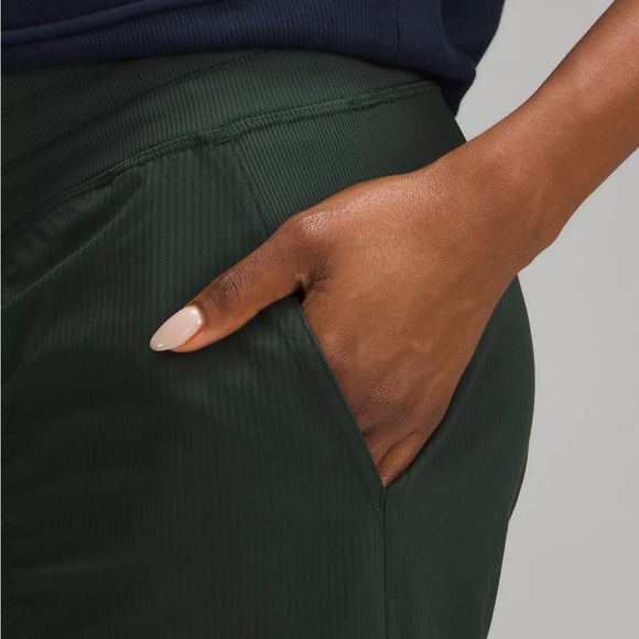 NWT Lululemon Dance Studio crop size 0 Dark Olive jogger pants - Picture 3 of 7